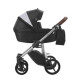 Bebetto Luca ratiņi 2 in 1 Black 01