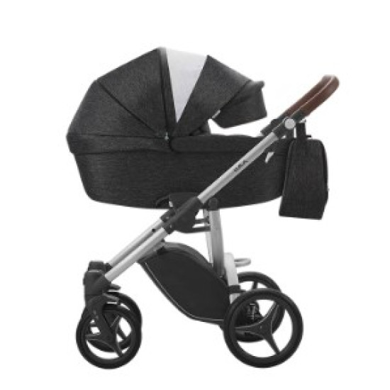 Bebetto Luca ratiņi 2 in 1 Black 01