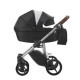 Bebetto Luca ratiņi 2 in 1 Black 01
