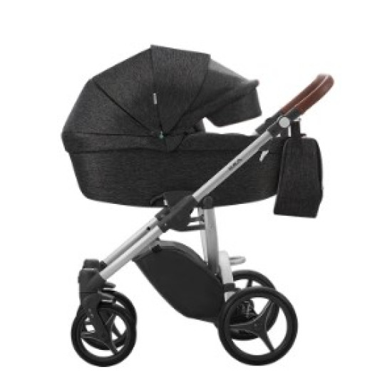 Bebetto Luca ratiņi 2 in 1 Black 01