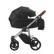 Bebetto Luca ratiņi 2 in 1 Black 01
