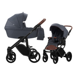Bebetto Luca ratiņi 2 in 1 Black 06