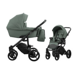Bebetto Luca ratiņi 2 in 1 Black 19