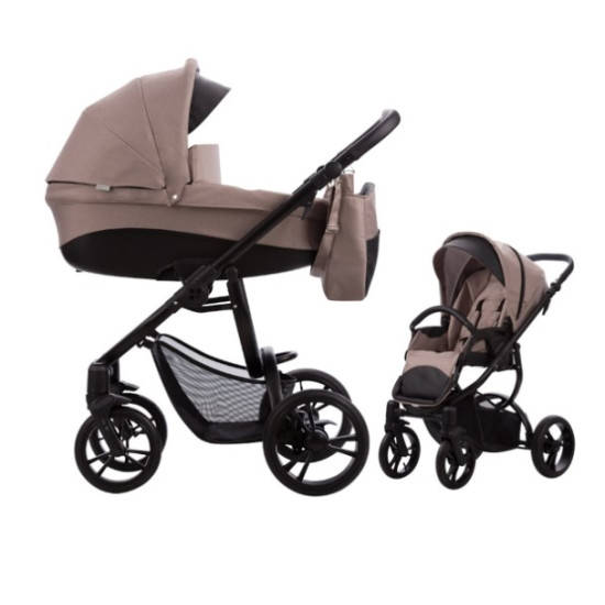 Bebetto Holland ratiņi 2 in 1 Black 05