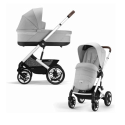 Cybex Talos S Lux 2023 ratiņi 2 in 1 Moon Black Cybex Talos S Lux 2023 ratiņi 2 in 1 Moon Black