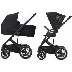 Cybex Talos S Lux pastaigu rati Melns rāmis Deep Black Cybex Talos S Lux pastaigu rati Melns rāmis Deep Black