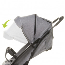 4BABY SMART pastaigu rati GREY 4BABY SMART pastaigu rati GREY