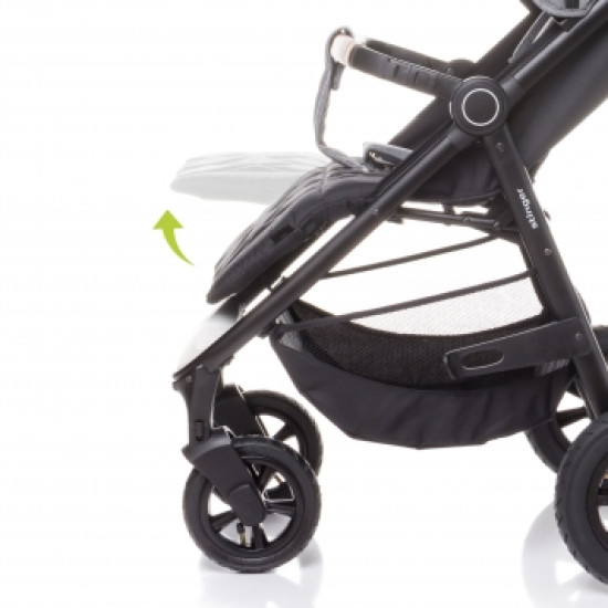 4BABY STINGER AIR pastaigu rati BLACK 4BABY STINGER AIR pastaigu rati BLACK