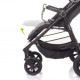 4BABY STINGER AIR pastaigu rati BLACK 4BABY STINGER AIR pastaigu rati BLACK