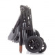 4BABY STINGER AIR pastaigu rati BLACK 4BABY STINGER AIR pastaigu rati BLACK