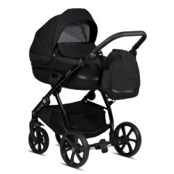 Tutis Uno 3 + Dziļie ratiņi 2 in 1 100 Charcoal