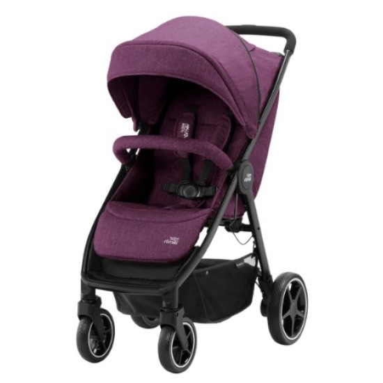 Britax Romer B-AGILE M pastaigu rati CHERRY WINE Britax Romer B-AGILE M pastaigu rati CHERRY WINE