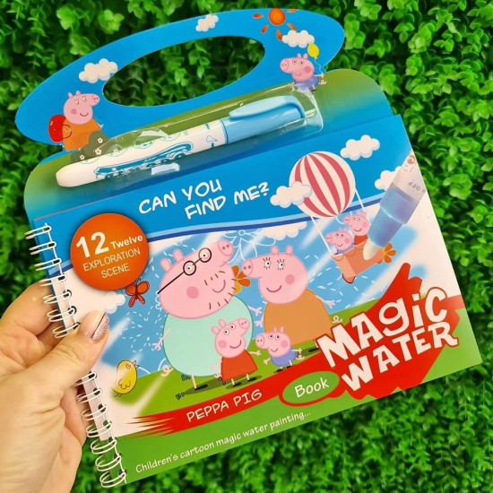 Grāmata krāsošanai ar ūdeni Peppa pig Magic water Grāmata krāsošanai ar ūdeni Peppa pig Magic water
