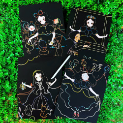 Scratch Art Radošuma komplekts Princess Scratch Art Radošuma komplekts Princess