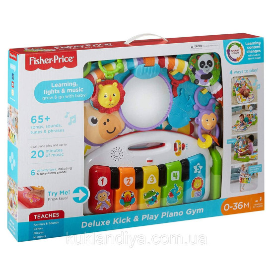 Fisher Price attīstošais paklājs ar klavierēm