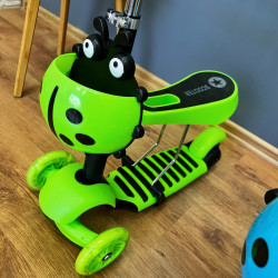 Skrējritenis ar rokturi stumšanai Scooter 5 in 1