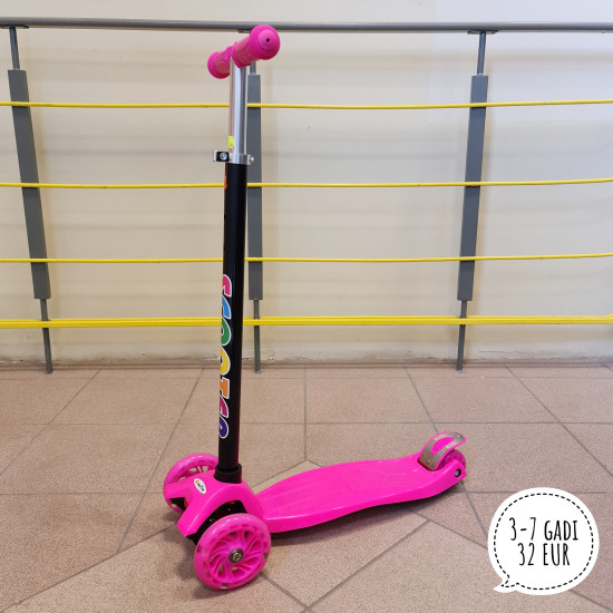 Skrejritenis ScooTer ar LED riteņiem Skrejritenis ScooTer ar LED riteņiem
