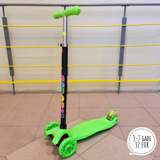 Skrejritenis ScooTer ar LED riteņiem Skrejritenis ScooTer ar LED riteņiem