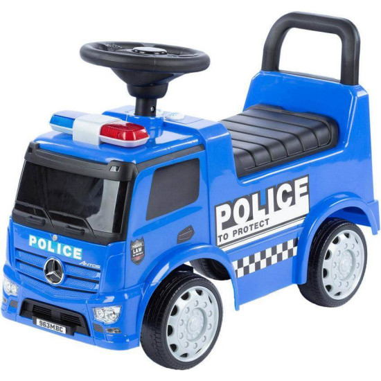 Stumjamā mašīna Mercedes-Benz Policija/Blue Stumjamā mašīna Mercedes-Benz Policija/Blue