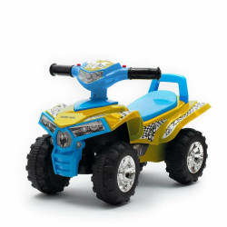 QUAD HZ551 Bērnu stumjamā mašīna/ Blue-Yellow