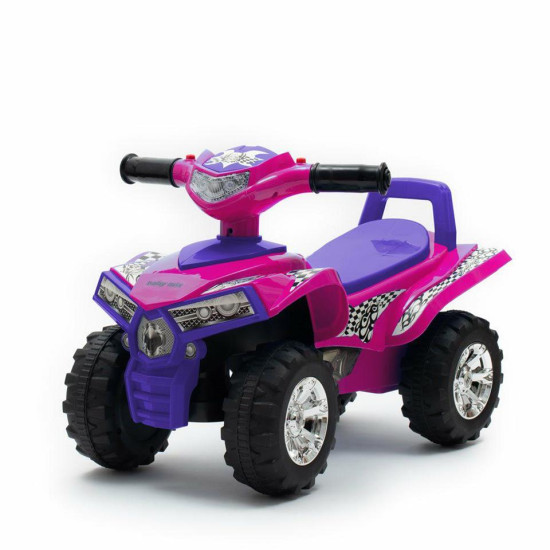 QUAD HZ551 Bērnu stumjamā mašīna/ Pink-violet QUAD HZ551 Bērnu stumjamā mašīna/ Pink-violet