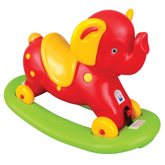 Bērnu šūpuļkrēsls Pilsan Elephant red