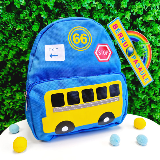 Bērnu mugursoma Autobuss Bērnu mugursoma Autobuss
