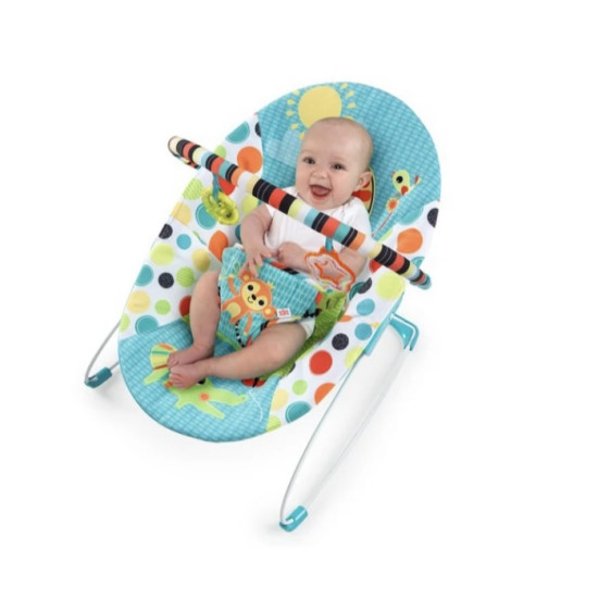 Bright Starts Šūpuļkrēsls 3-9kg Lēkājoš Mērkaķis-10564