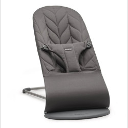 BABYBJORN BLISS COTTON šūpuļkrēsls 2 vienā Antracyt