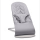 BABYBJORN BLISS COTTON šūpuļkrēsls 2 vienā Gaiši pelēks