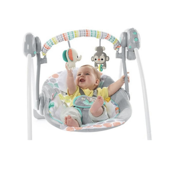 Bright Starts šūpulkrēsls Wild Portable Swing BS11803