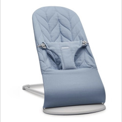 BABYBJORN BLISS COTTON šūpuļkrēsls 2 vienā Zils
