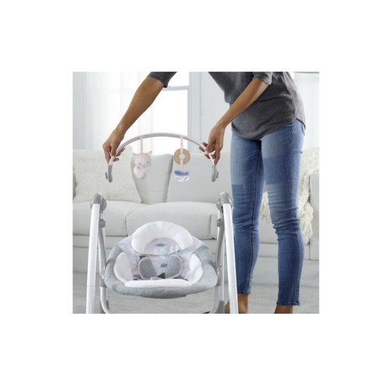 Bright Starts Ingenuity Swing teddy šūpuļkrēsls Salda Lapsa-10287 Bright Starts Ingenuity Swing teddy šūpuļkrēsls Salda Lapsa-10287