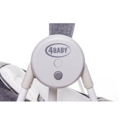 4BABY SWING šūpuļkrēsls Beige