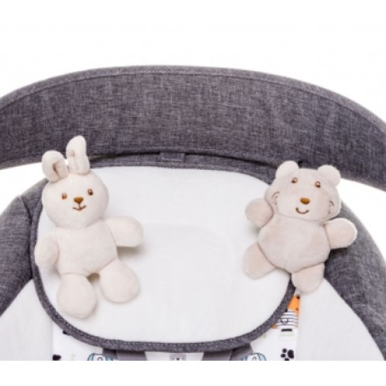 4BABY SWING šūpuļkrēsls Beige 4BABY SWING šūpuļkrēsls Beige