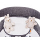 4BABY SWING šūpuļkrēsls Beige 4BABY SWING šūpuļkrēsls Beige