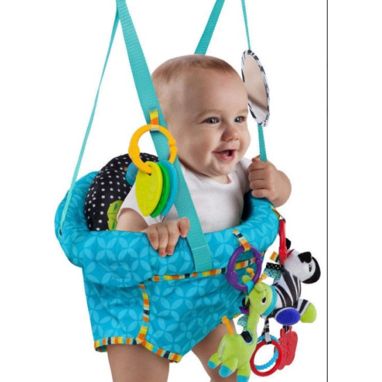 Bright Starts Bounce & Spring Deluxe šūpoles