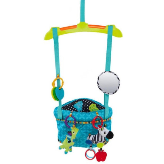 Bright Starts Bounce & Spring Deluxe šūpoles