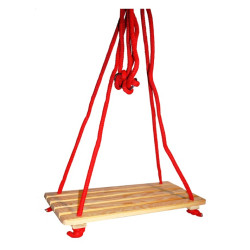 Koka šūpoles Red