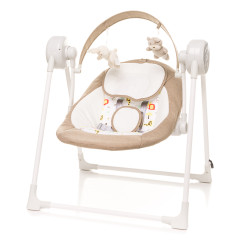 4BABY SWING šūpuļkrēsls Beige