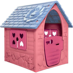 Bērnu dārza mājiņa PlayHouse rozā