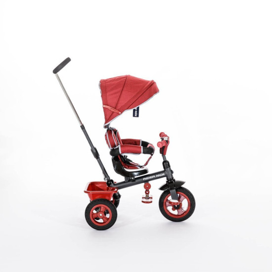 BabyMix Rider bērnu trīsriteņis ar pedāļiem Red