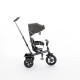 BabyMix Rider bērnu trīsriteņis ar pedāļiem Black