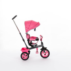 BabyMix Rider bērnu trīsriteņis ar pedāļiem Pink BabyMix Rider bērnu trīsriteņis ar pedāļiem Pink