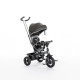 BabyMix Rider bērnu trīsriteņis ar pedāļiem Black