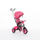 BabyMix Rider bērnu trīsriteņis ar pedāļiem Pink