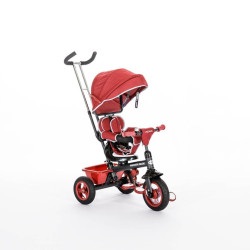 BabyMix Rider bērnu trīsriteņis ar pedāļiem Red