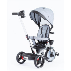 BabyMix Taxi bērnu trīsriteņis ar pedāļiem Grey BabyMix Taxi bērnu trīsriteņis ar pedāļiem Grey