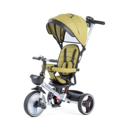 BabyMix Taxi bērnu trīsriteņis ar pedāļiem Green