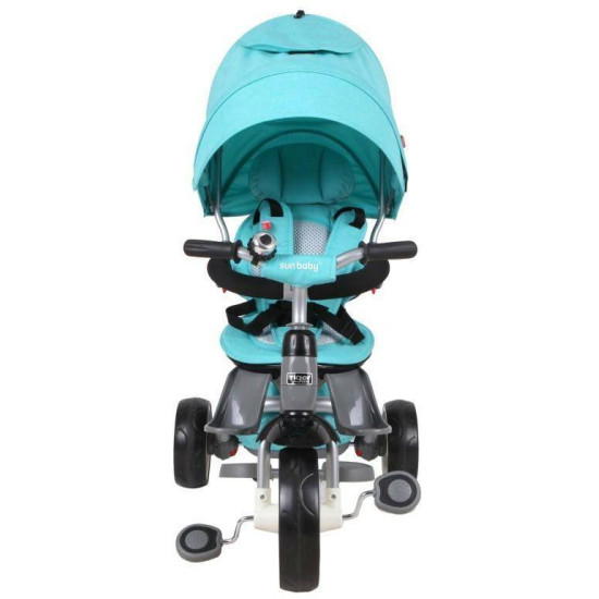 Sunbaby Tiger bērnu trīsriteņis ar pedāļiem Dark Blue